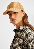 Bayan Krem Dokulu Şapka