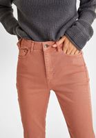 Bayan Pembe Yüksek Bel Slim Pantolon