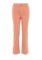 Bayan Pembe Yüksek Bel Slim Pantolon