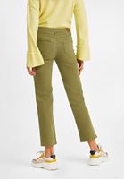 Bayan Yeşil Yüksek Bel Slim Pantolon