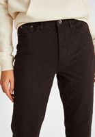 Bayan Siyah Yüksek Bel Slim Pantolon