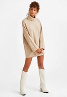 Bayan Bej Uzun Triko Kazak