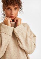 Bayan Bej Uzun Triko Kazak