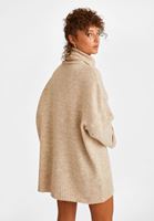 Bayan Bej Uzun Triko Kazak