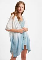 Bayan Çok Renkli Pamuklu Kimono