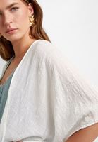 Bayan Çok Renkli Pamuklu Kimono
