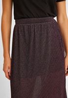 Bayan Çok Renkli Piliseli Midi Boy Etek