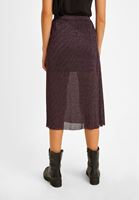 Bayan Çok Renkli Piliseli Midi Boy Etek