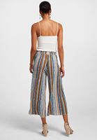 Bayan Çok Renkli Desenli Culotte Pantolon
