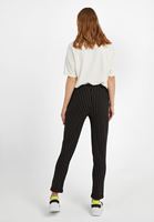 Bayan Siyah Çizgi Detaylı Jogger Pantolon 