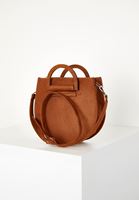 Bayan Kahverengi Askılı Süet Çanta