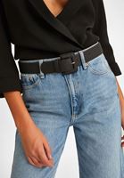 Bayan Siyah Tokalı Kemer