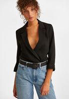 Bayan Siyah Tokalı Kemer