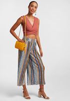 Bayan Kiremit Kruvaze Detaylı Kısa Atlet