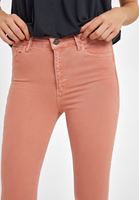 Bayan Pembe Yüksek Bel Pantolon ( TENCEL™ )