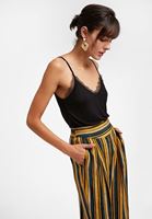 Bayan Siyah Dantel Detaylı Atlet