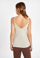 Bayan Krem Dantel Detaylı Atlet