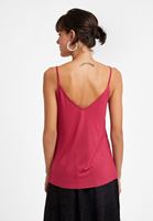 Bayan Pembe Dantel Detaylı Atlet