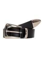 Bayan Siyah Büyük Tokalı Kemer 