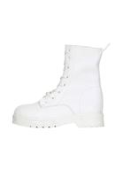 Bayan Beyaz Bağcıklı Postal