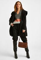 Bayan Çok Renkli V Yaka Kazak