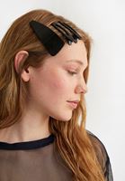 Bayan Gümüş 3'lü Saç Tokası Seti