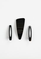 Bayan Gümüş 3'lü Saç Tokası Seti