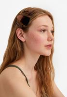 Bayan Kahverengi 3'lü Saç Tokası Seti