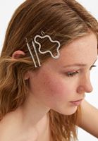 Bayan Gümüş Taşlı Toka Seti