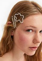 Bayan Gümüş Taşlı Toka Seti