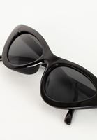 Bayan Siyah Cat-Eye Güneş Gözlüğü
