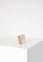 Bayan Krem Püskül Uçlu Kapaklı Cüzdan