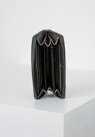 Bayan Gümüş Fermuar Detaylı Cüzdan