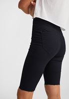 Bayan Mavi Denim Bisikletçi Taytı