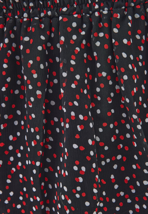 Bağcıklı Pantolon ve Straplez Bluz Kombini