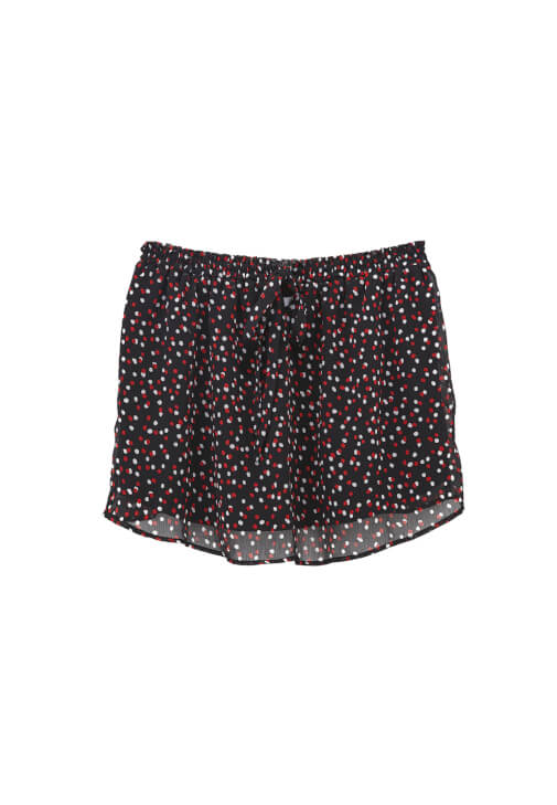 Bağcıklı Pantolon ve Straplez Bluz Kombini