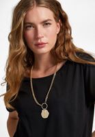 Bayan Çok Renkli Karma Uçlu Zincir Kolye