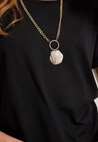 Bayan Çok Renkli Karma Uçlu Zincir Kolye