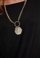 Bayan Çok Renkli Karma Uçlu Zincir Kolye