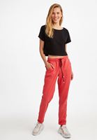 Bayan Siyah Kayık Yaka Kısa Sweatshirt