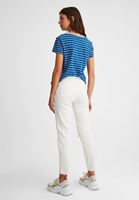 Bayan Beyaz Ultra Yüksek Bel Cigarette Denim