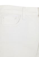 Bayan Beyaz Ultra Yüksek Bel Cigarette Denim