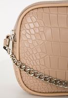 Bayan Kahverengi Zincir Detaylı Kol Çantası