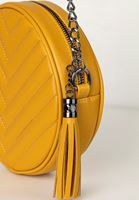 Bayan Sarı Püsküllü Askılı Çanta