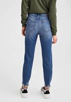 Bayan Lacivert Boru Paça Pantolon