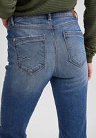 Bayan Lacivert Boru Paça Pantolon