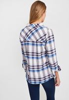 Bayan Çok Renkli Desenli Pamuk Gömlek