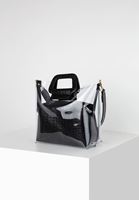 Bayan Siyah Şeffaf Detaylı Çanta