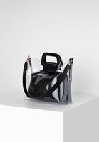 Bayan Siyah Şeffaf Detaylı Çanta