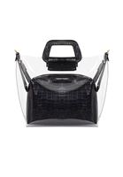 Bayan Siyah Şeffaf Detaylı Çanta